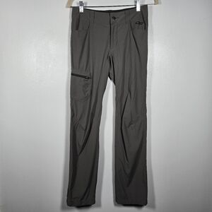 Outdoor Research Womens Gray Ferrosi Nylon Outdoor Hiking Camping Pants Size 2
